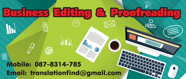 Business Proofreading and Editing Service