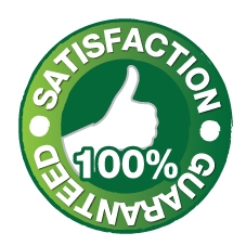 satisfaction guaranteed